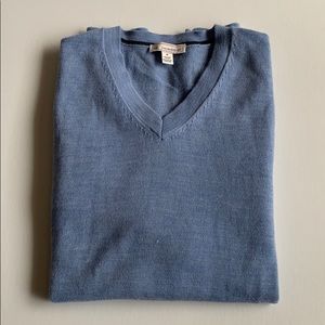GAP Extra Fine Merino Wool V-Neck Sweater
